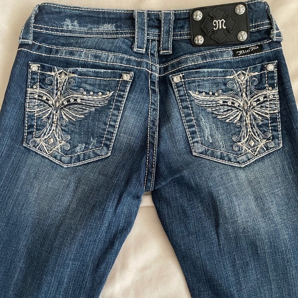 Miss Me skinny jeans size 26